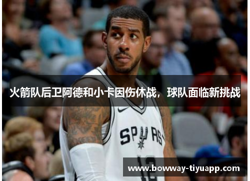 火箭队后卫阿德和小卡因伤休战，球队面临新挑战