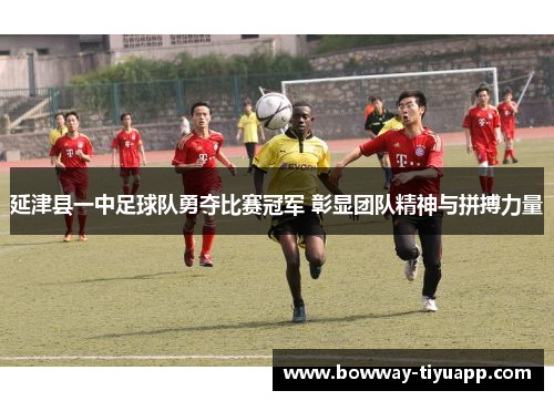 延津县一中足球队勇夺比赛冠军 彰显团队精神与拼搏力量